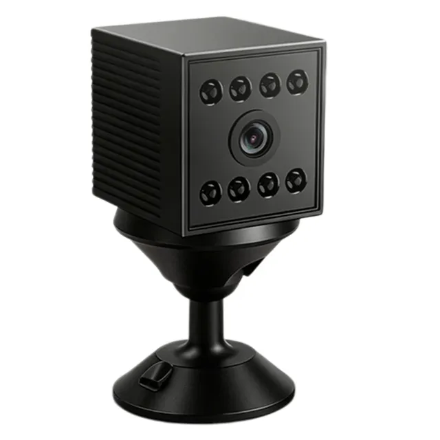 Wireless Mini Cube Surveillance 1080P Full-HD Indoor Home WiFi Camera Night Vision Smart IP Cam for Home & Office Sports Camera