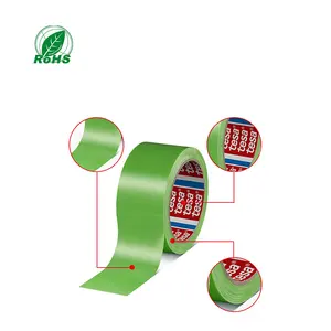 Waterproof Tesa 4621 Green Acrylic adhesive Polyethylene PE Reinforced fixing cloth tape