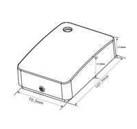 SanJin IP44 Interrupteur à capteur de lumière extérieur à cellule photoélectrique réglable 2-100 Lux AC220-240V 15A Contrôleur d'éclairage automatique crépuscule-aube 0.3-0.5s