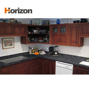 Chất lượng cao Đen Quartz slab Các Loại Bàn cho nhà bếp một mảnh thạch anh Bàn với bồn rửa - Product Image 6