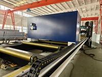 Découpeuse laser CNC Pioneer pour profilés en acier de grande taille, poutres en H, tubes carrés, découpe de chants biseautés, DWG, 20-30KW, fibre CNC haute précision