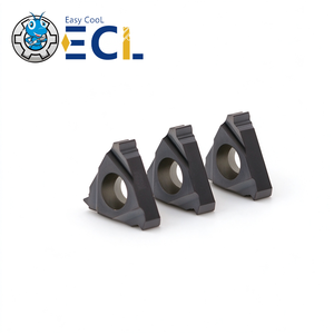Insertos de roscado cuadrados de carburo ISO con recubrimiento PVD, punta de herramienta de torneado de 60 grados para torno CNC, corte de metales, OEM disponible - Product Image 1