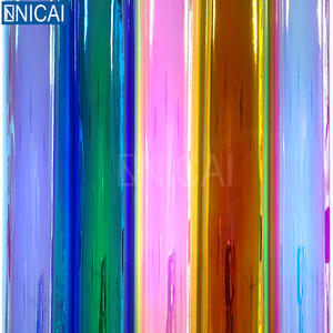 Autocollants de voiture en vinyle brillant arc-en-ciel chromé couleur merveilleuse personnaliser le logo <span class=keywords><strong>film</strong></span> de carrosserie arc-en-ciel chromé - Product Image 1