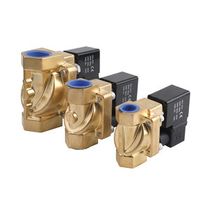 Büyük çaplı 3/8 ~ 2 inç yüksek sıcaklık elektromanyetik vanalar su geçirmez laboratuvar ekipmanları yağ Solenoid vanalar - Product Image 4