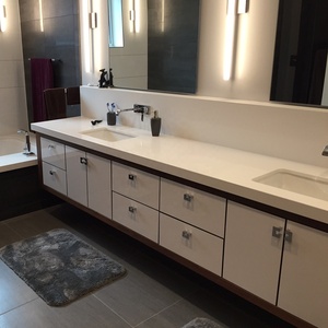 Mobili da <span class=keywords><strong>Cucina</strong></span> e Bagno Moderni su Misura, Ecologici e Ignifughi con Lavello e Cerniere - Product Image 2