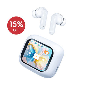 Siêu rõ ràng chất lượng cuộc gọi TWS Earbuds pin lớn với hiển thị kỹ thuật số màn hình <span class=keywords><strong>LCD</strong></span> Điều khiển cảm ứng cho chơi game - Product Image 1