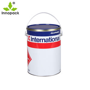 <span class=keywords><strong>Olio</strong></span> Diluente per Inchiostro in Lattine Metalliche Rotonde da <span class=keywords><strong>5</strong></span> <span class=keywords><strong>Litri</strong></span>, Lattine Vuote da 5KG per Vernice - Product Image 2