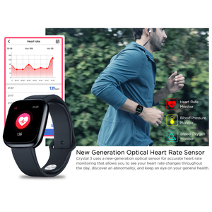Reloj Inteligente Zeblaze Crystal 3, Modelo 2022, con Monitor de Ritmo Cardíaco, Múltiples Modos Deportivos, Resistente al Agua, Mayor Duración de la Batería, GPS, para Android/iOS - Product Image 4