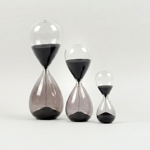 Minuteur Sablier en Verre 5, 10, 15, 30, 45 Minutes – Ensemble de Minuteries Personnalisables avec Sable Coloré – Accessoires Maison – Horloge à Sable pour Décoration Intérieure - Product Image 4