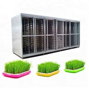 40hq container automatic hydroponic fodder machine sprouting machine