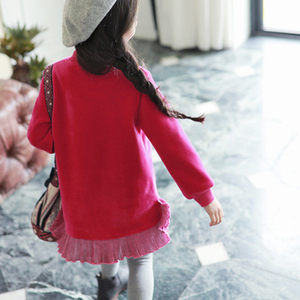 Nuevos Vestidos de Fiesta Formales de Diseño Moderno para Niñas, Estilo Occidental, Color Rojo, Cintura Imperio, para Niñas de Todas las Edades - Product Image 2
