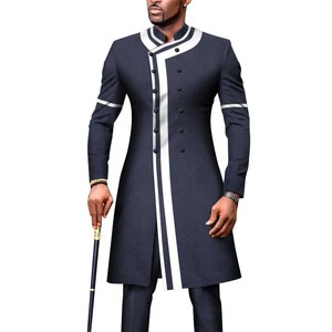 Ensemble Costumes et Pantalons <span class=keywords><strong>Homme</strong></span> Slim Nouvelle Mode à <span class=keywords><strong>20</strong></span> Couleurs Imprimés, Vêtements Africains - Product Image 2