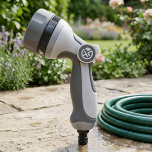 Pistolet d'arrosage de jardin 5 fonctions avec commande au pouce et jet réglable pour l'arrosage du jardin - Product Image 2