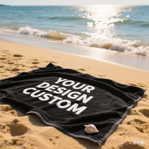 Cloudland bãi biển Khăn cát miễn phí sang trọng bãi biển khăn sợi nhỏ bãi biển Khăn với logo tùy chỉnh in chất lượng cao - Product Image 6