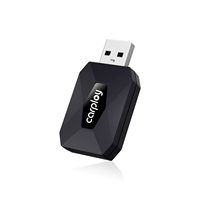 Fuallwin Mini Wireless CarPlay Adapter Dongle Coche para iPhone y Android Vehicle Auto Adapter