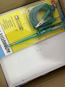 Auto Lâmpada de Cobre Detector de Tensão Volt Medidor Sonda de Teste Lápis DC 6V 12V 24V Circuito da Luz Do Carro pen Tester - Product Image 6