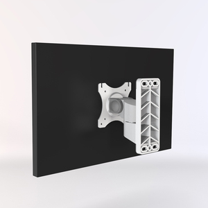 แท่นวางมอนิเตอร์แบบติดผนังสำหรับหน้าจอขนาด<span class=keywords><strong>15</strong></span>-32นิ้วแบบ T8-WA00-W ความเอียง90องศาสินค้าใหม่ - Product Image 5