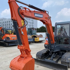 Dosan DX60 escavatore efficiente coreano 6ton idraulico cingolato Doosan DX60 escavatore idraulico usato - Product Image 2