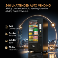 Fabricant de distributeurs automatiques de boissons SUNHOPE, distributeur automatique de boissons intelligent avec système de refroidissement et lecteur de cartes