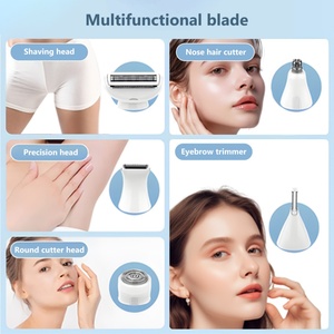 Set de Depilación 5 en 1 para Mujer, Resistente al Agua IPX7, Recortadora de Vello Púbico, Recortadora de Vello para Partes Íntimas - Product Image 5