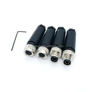 Chinese Factory 3pin 4pin Cable 4 Pin M8 Connector For Sale