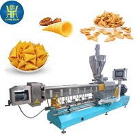 Machine de fabrication de snacks croustillants de haute qualité, ligne de production entièrement automatique de chips croustillants Bugles