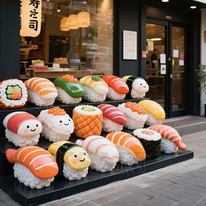 Sushi créatif-Personnalisation de la sculpture de sushi en forme de porte-<span class=keywords><strong>Magasin</strong></span> de restaurant japonais-Installations de prise de photos et d'affichage - Product Image 6