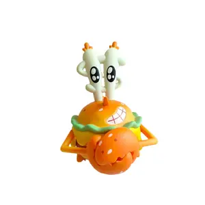 XR动漫帕特里克星章鱼兄弟螃蟹老板生日蛋糕摆件儿童玩具3D动作人物