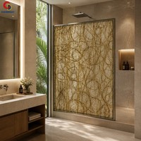 Promotion d'usine - Verre de sécurité laminé certifié CE de 3 à 12 mm pour la décoration moderne des hôtels, cuisines, supermarchés et ateliers