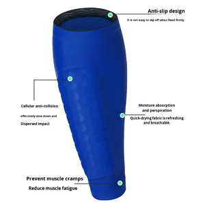 Menics OEM/ODM Protection de jambe respirante en EVA nid d'abeille, protection de jambe en silicone antidérapante, équipement de protection pour le snowboard, le <span class=keywords><strong>ski</strong></span>, articles de sport - Product Image 5