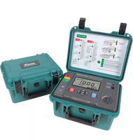 Testeur de résistivité du sol et de résistance de terre de précision FUZRR ES3001P, DC 1000V AC 750V, mesureur de boucle de terre avec doubles pinces