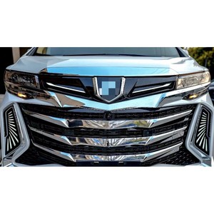 Kit de carrocería de coche para Alphard Century Hawk Black Chrome Galvanoplastia Grill Kits para Alphard 2019-On Anh30 Facelift - Product Image 2