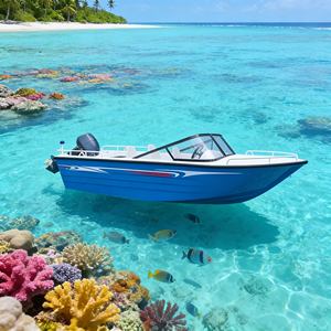 <span class=keywords><strong>Bateau</strong></span> de pêche en gros, <span class=keywords><strong>bateau</strong></span> de pêche de 5 m en fibre de verre pour la pêche en eau douce et les loisirs, achat pour les petites entreprises - Product Image 2