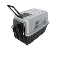 Petit transporteur de voyage pour animaux de compagnie, sans roues, en PP solide, approuvé par les compagnies aériennes, respirant, écologique, pour chiens et chats