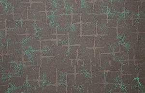 Hoja decorativa para sala de estar de acero inoxidable Vintage, revestimiento de pared duro y duradero, hoja de acero inoxidable antigua en relieve - Product Image 4