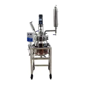lab 20L chemical reactor hydrogenation reactor 20-liter stainless steel