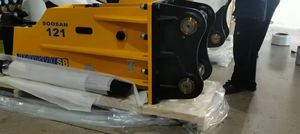 Hidráulico SOOSAN Breaker SB121 tipo de caja personalizado adecuado para excavadoras con 25-30 toneladas para trabajos de demolición y construcción - Product Image 5