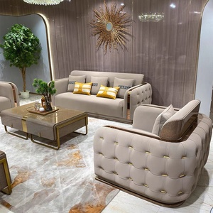 Set Divani da Soggiorno di Qualità Superiore Stile Rétro Minimalista Italiano di Design - Product Image 2