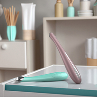 2025 Heet Product Abs Handheld Elektrische Trillingen Verwarming Anti-Rimpel Tool Donkere Kringen Lippen Huidverzorging Oogmassagepen
