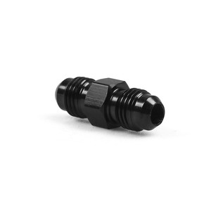 Conector reductor macho abocinado AN4 AN6 AN8 AN10 a AN4 AN6 AN8 AN10 de 1/4 pulgada, negro piano, para aceite a temperatura normal - Product Image 2