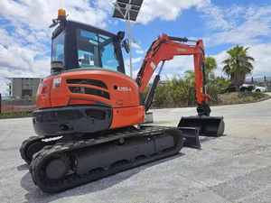 รถขุด KUBOTA U55-4 ของแท้จากญี่ปุ่น รถขุดขนาดเล็กแบบไฮดรอลิกตีนตะขาบ - Product Image 2