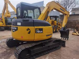 95% ใหม่ Komatsu รถขุดตีนตะขาบ PC78 2022รุ่น7.8ตันปั๊มเกียร์เครื่องยนต์ไฮดรอลิกดั้งเดิมญี่ปุ่น - Product Image 3