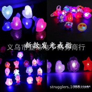 Ornements lumineux à LED, 50 pièces, colliers, bracelets, bagues, boucles d'oreilles pour enfants, pour célébration d'anniversaire - Product Image 3