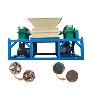 Giá tốt nhất nhỏ sử dụng bọt chất thải phân hữu cơ túi nhựa lốp gỗ shredder máy