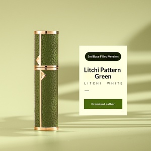 [Vente directe usine] Flacon vaporisateur vide de parfum rechargeable en cuir PU premium, auto-remplissable par le bas, 5 ml - Product Image 3