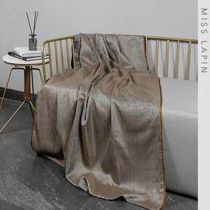 MISS <span class=keywords><strong>LAPIN</strong></span> — couverture tricotée épaisse, Design d'intérieur, par Sublimation, avec glands - Product Image 6
