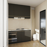 Isolation thermique de panneau sandwich plat de maison préfabriquée et construction à faible coût pour la chambre à coucher de bureau Tony House