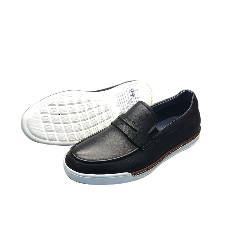 China bom fornecedor loafer sapatos para homens casual sapatos de couro homens casuais