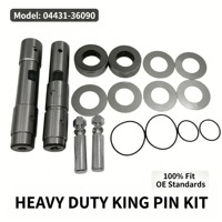 Kit de réparation de pivot de direction M28*16090 KT-15 pour camions lourds Toyota Dyna Hino Dutro - Pièces détachées 04431-36090
