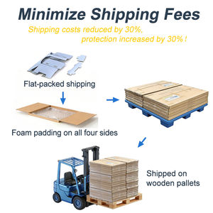 Expositor de Piso de Cartón Corrugado Personalizado para Bebidas, Botellas de Agua Mineral, para Tiendas y Promociones - Product Image 5